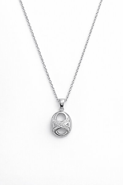 Bozhi Steel Necklace Silver Stylish Gift