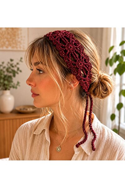 Cherry Butik Knitted Crown Bandana