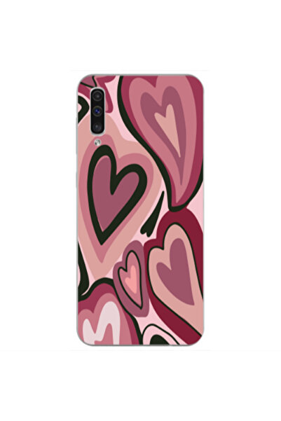 Other Samsung A70 Mix Heart Transparent Silicone TPU Θήκη