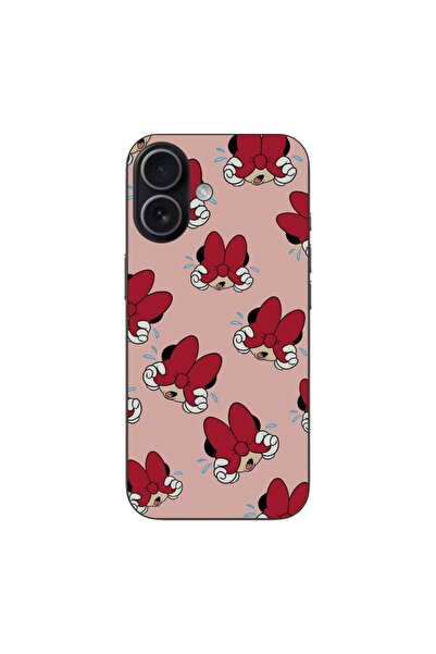 OEM Калъф, съвместим с Apple iPhone 17, от силиконов гел TPU, с десен Мини Ма...