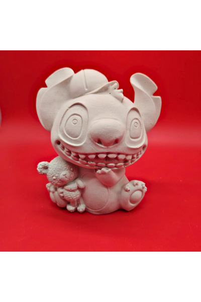 CREATIVITATEPLUS Figurina din ipsos Stitch 3D, 12x12cm