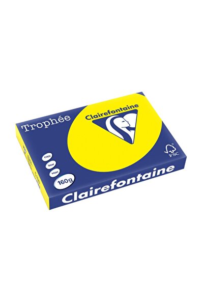 Clairefontaine Χαρτόνι Α3 160 γρ./τ.μ. Έντονο Χρώμα 250 τεμ./κουτί Έντονο Κίτ...
