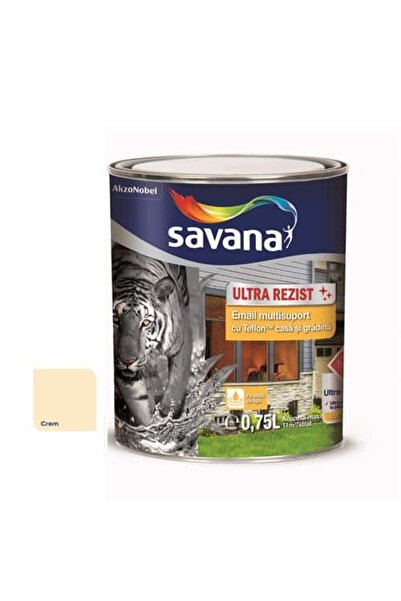 Savana Email multi-suprafață, ultra-rezistent, Savana, crem 0.75L / EXT10076