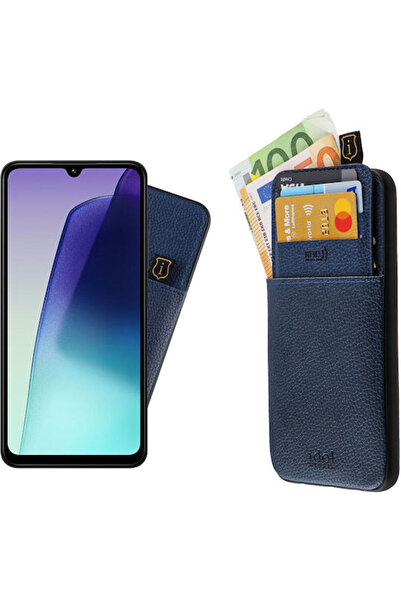 Other Idol 1991 Αντι-RFID Δερμάτινο Πορτοφόλι Μπλε (Redmi 14C / Poco C75) Κωδ...