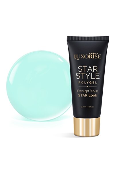 LUXORISE Полигел STAR STYLE - Колекция STAR DREAM, Ментова мечта, 30мл