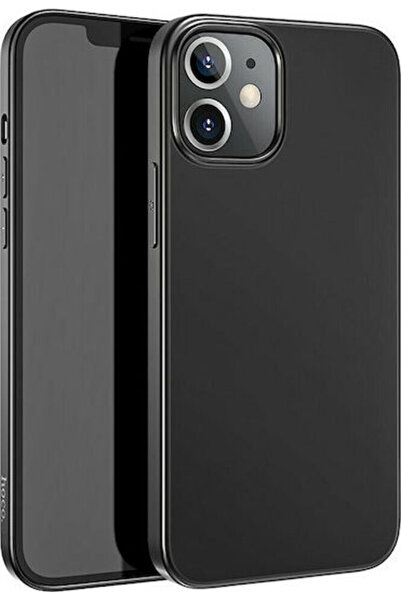 hoco. Hoco Fascination Πίσω Θήκη Σιλικόνης Μαύρη (iPhone 12 mini) Κωδικός: 29340