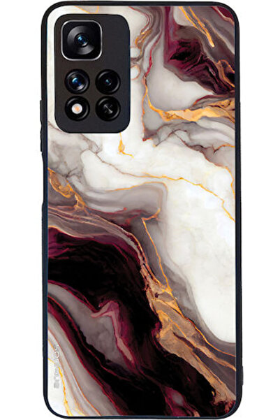 Other Θήκη Σειράς Sonique Marble για Xiaomi Redmi Note 11 Pro Plus 5G Μπορντό