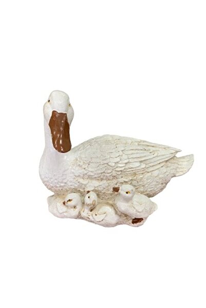 OEM Rață mamă cu 3 pui de rață - Decorațiune
