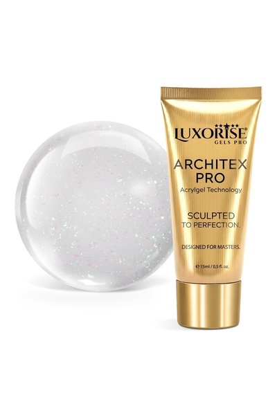 LUXORISE Polygel ARCHITEX PRO - Divine Sheen Collection, Pure Aura, 15ml