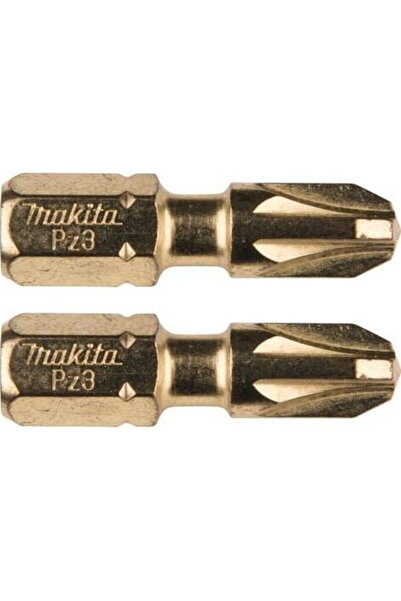 Makita Set 2 bucati cu varfuri pentru surubelnite cu impact Pozidriv PZ3/25mm...