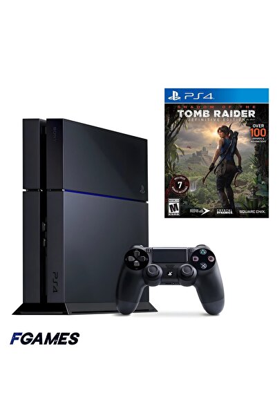 Sony Consola Playstation 4 Ps4 500gb + Controller + Shadow Of The Tomb Raider...