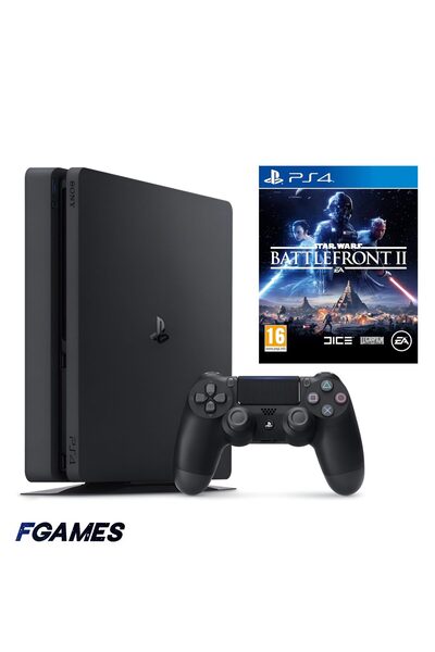 Sony Consola Playstation 4 Slim Ps4 1TB + Controller + Star Wars Battlefront ...