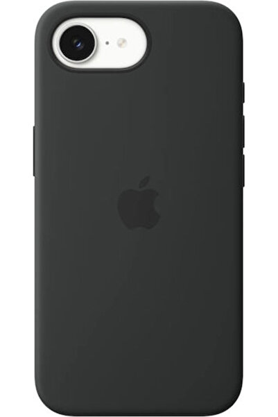 Apple Θήκη σιλικόνης με MagSafe, Μαύρο πίσω κάλυμμα (iPhone 17e / 16e) Κωδικό...