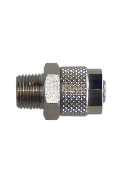 Beta Shoes Ρακόρ Μεταλλικό Ίσιο 1/8″ αρσ. – 4×6 σωλ. (1/4) Βιδωτό. [κωδ.677]