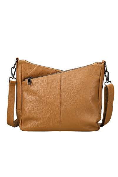 IMODIX Women's Genuine Leather Bag, IMODIX®, 2 Removable Straps, Multiple Com...