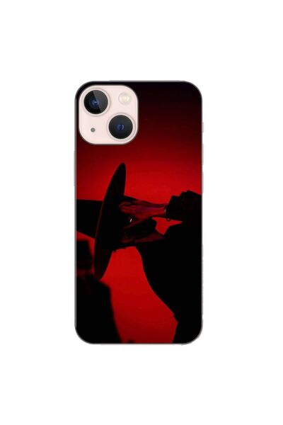 OEM Husa compatibila cu Apple iPhone 13 Mini Silicon Gel Tpu Model KPop Demon...