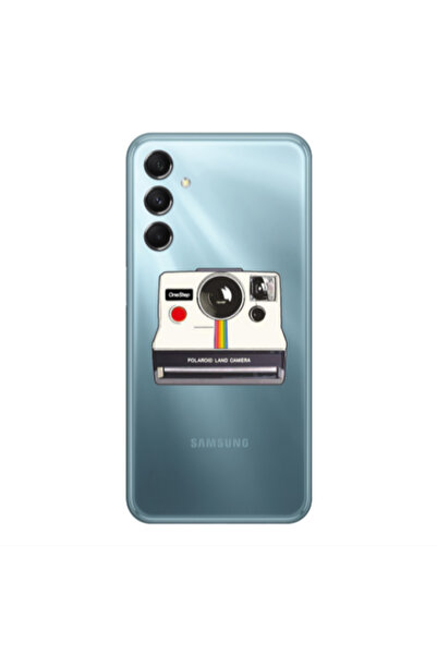 Other Samsung M34 Polaroid land camera Transparent Silicone TPU Θήκη