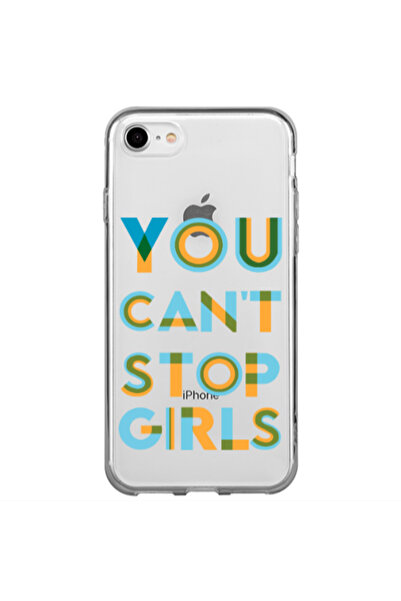 Other Apple iPhone SE 2020 You Cant Stop Girls Transparent Silicone TPU Θήκη
