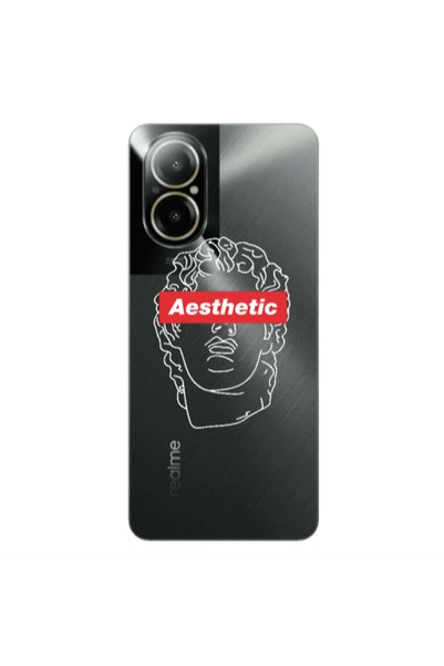 Other Realme C67 Aesthetic Transparent Silicone TPU Θήκη
