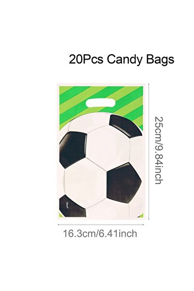 Choice9 20pcs Football Soccer Birthday Party Decoration Kids Soccer Sports Th...
