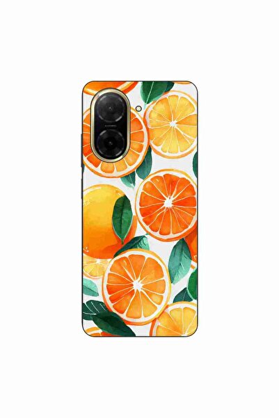 OEM Θήκη συμβατή με Xiaomi Redmi A5 Σιλικόνης Gel TPU Σχέδιο Πορτοκάλια