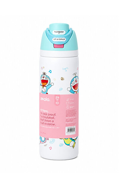 Alvora Owala FreeSip 24 OZ / 709 ML Pipetli Vakumlu Paslanmaz Çelik Termos Ma...