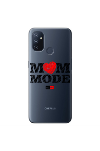 Other Oneplus Nord 100 Mom mode on Transparent Silicone TPU Θήκη