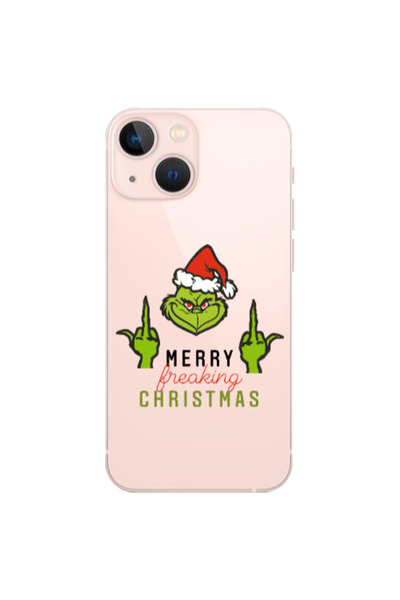 Other Apple iPhone 13 Mini Merry Christmas44 Transparent Silicone TPU Θήκη
