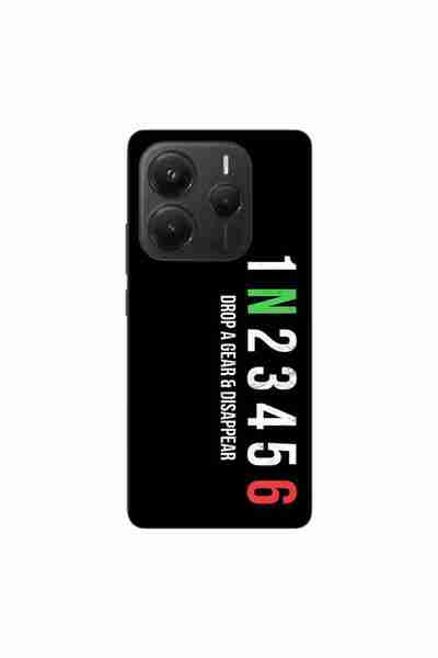 OEM Калъф, съвместим с Xiaomi Redmi Note 14 5G, силиконов гел TPU с шарка на ...