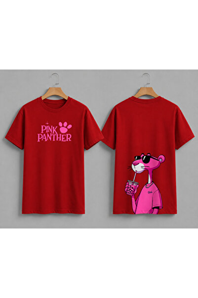 VODEXA Unisex Oversize T-Shirt P.Panther Printed 100% Cotton T-Shirt Comforta...