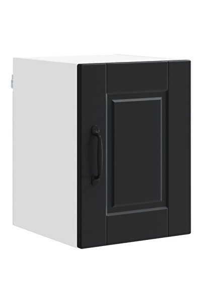 vidaxl Dulap de bucătărie cu raft Negru 30 x 31 x 40 cm Lemn compozit