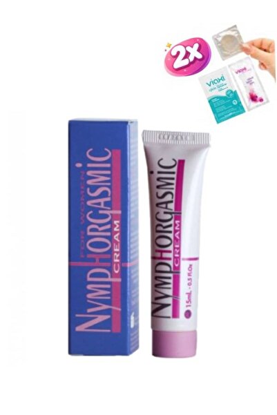 Nymphorgasmic Kadınlara Özel Bakım Jel 15ml- 2 x Kayganlaştırıcı Jel-Prezerva...
