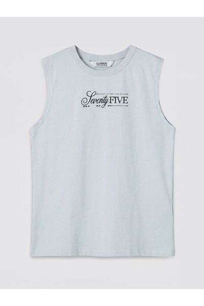 LC Waikiki LCW Kids Crew Neck Printed Boys' Tank Top
