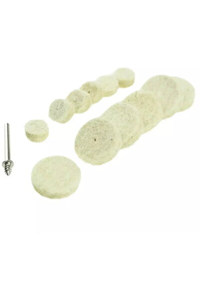 DEDRA EXIM Polishing felts, Top Bottom Set of 13 pieces.