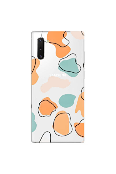 Other Samsung Note 10 Plus Colorful spots Transparent Silicone TPU Θήκη