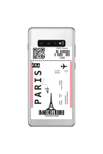Other Samsung S10 E Paris FRA Transparent Silicone TPU Θήκη