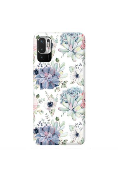 Other Xiaomi Redmi Note 10 Pro 5G Flower 56 Transparent Silicone TPU Θήκη