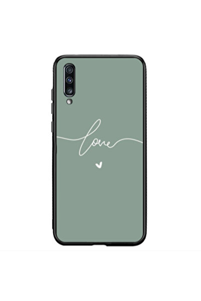 Other Samsung A70 Love 5 Black Glossy Θήκη