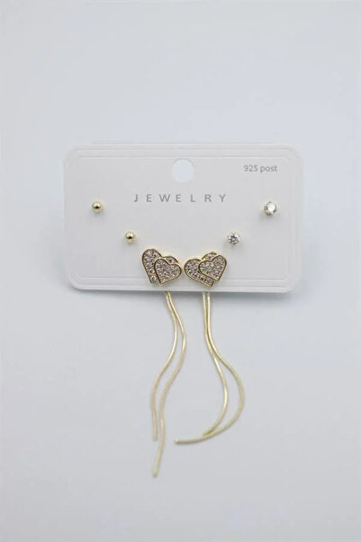 Marsilyan Nvdn- Ieg - Multiple Set Earrings - Gold Iegrs-Nvdn1