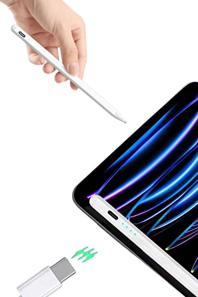ZERO LAND BİREYCEL Dokunmatik Kalem Tablet Kalemi Çizim Stylus Kalem (153103) Yedek Uçlu