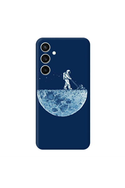 Other Samsung S24 Plus Mowing the moon Transparent Silicone TPU Θήκη