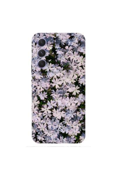 Other Samsung A35 Flowers white Transparent Silicone TPU Θήκη