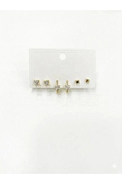 Marsilyan Nvdn- Ieg - Baget Stone Six-Piece Earrings Iegrs-Nvdn1