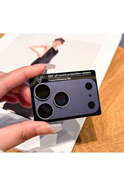 EDELFU iPhone 17 Pro Max - Sapphire Stone Lens Protection Full Metal Camera P...
