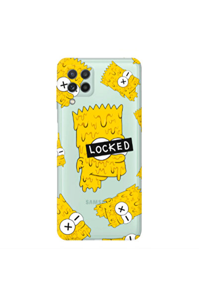Other Samsung A22 4G Bart Simpson Transparent Silicone TPU Θήκη