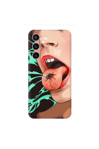 Other Samsung S24 Plus Black Snake Transparent Silicone TPU Θήκη