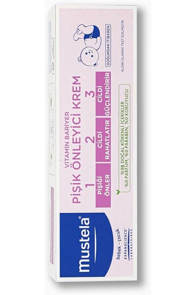 Yıldızan Terra Organik Vitamin Barrier Cream 1 2 3 Diaper Rash Cream (100 ml)...