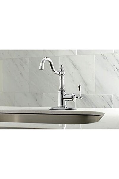 Yıldızan Terra Organik Fss7641Bl English Handle Lavatory Faucet with Push and...