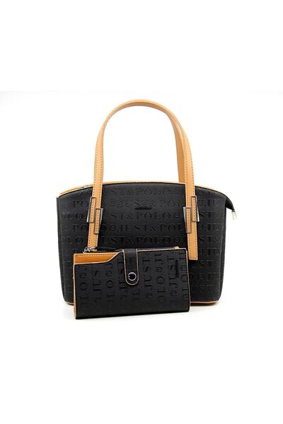 Just Polo Original Women's 5-Compartment Shoulder Bag and Wallet Combination ...