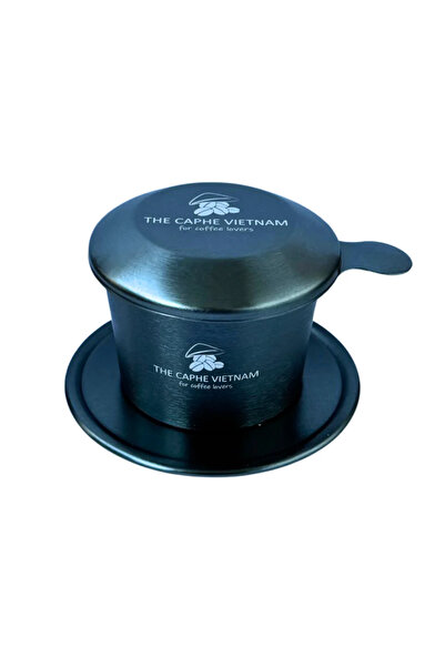 The Caphe Vietnam Vietnamese Coffee Phin Filter (Midnight Grey) | Aluminium D...